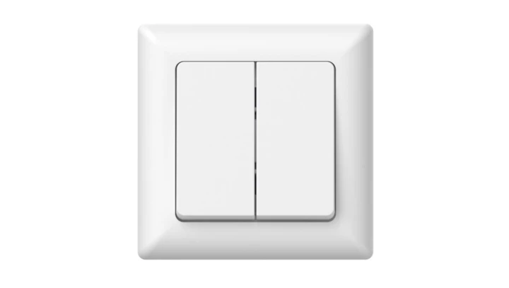 Łącznik podtynkowy świecznikowy, Varia, biały / 46107