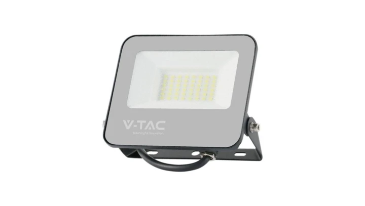 Projektor LED 30W 2310lm RGB + 6500K IP65 Czarny (pilot w zestawie) 23462