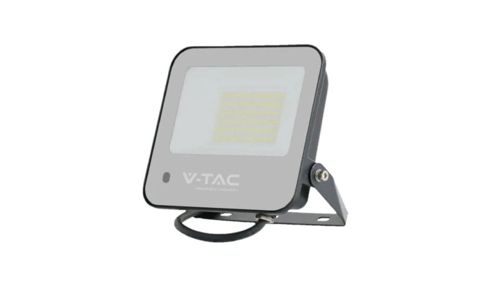 Projektor LED 50W 4000lm RGB + 6500K IP65 Czarny (pilot w zestawie) 23463