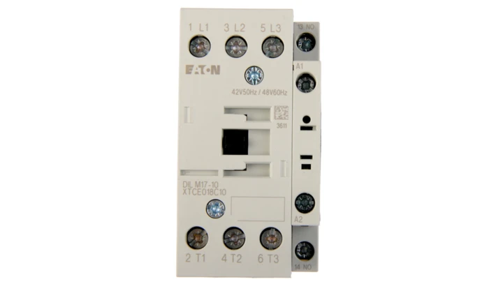 Stycznik mocy 17A 3P 42V AC 1Z 0R DILM17-10(42V50HZ,48V60HZ) 277000