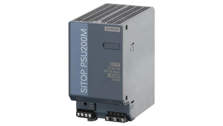 Zasilacz SITOP PSU200M PLUS wej. 120-230/230-500 V AC wyj. 24 V/10 A DC 6EP1334-3BA10-8AB0