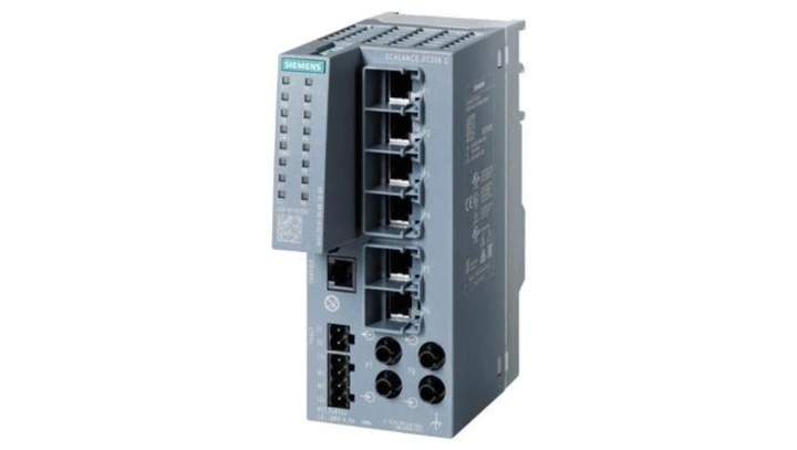 Switch przemysłowy zarządzalny SCALANCE XC206-2, 6x 100 Mbit/s RJ45, 2x 100 Mbit/s ST/BFOC, 6GK5206-2BB00-2AC2