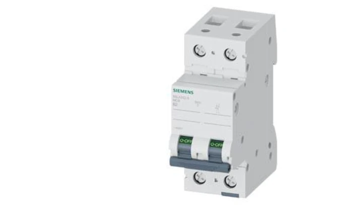 Wyłącznik nadprądowy 400V, 10KA, 2-BIEG., B, 2A 5SL4202-6