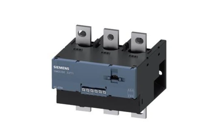 Current/voltage measuring module V2 Set current 63...630 A, Voltage measurement up to 690 V, Overall width 145 mm, Busbar conne