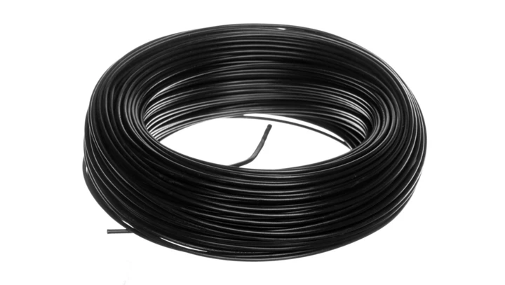 Przewód instalacyjny H05V-K (LgY) 1 czarny /100m/