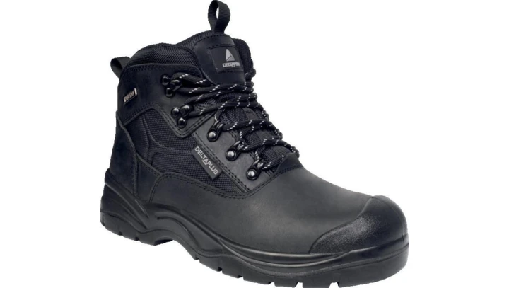 Trzewiki z pełnej skóry licowej, kolor Czarny, rozmiar: 45, SAMY3S7NO45