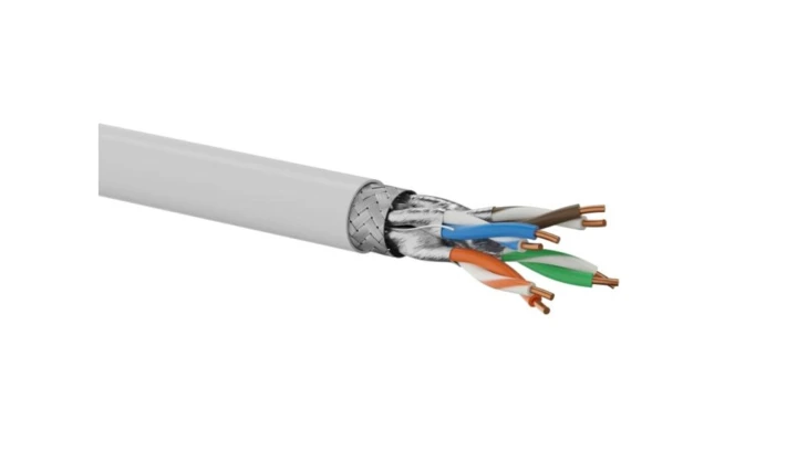 Kabel teleinformatyczny S/FTP kat.6A LSOH Dca szary Q-LANTEC /500m/