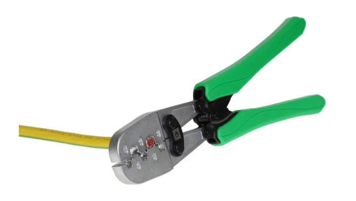 Zaciskarka do tulejek 10-50mm2 / Zaciskarka do końcówek tulejkowych 10-16-25-35-50 mm2 / ENERGOTYTAN E55