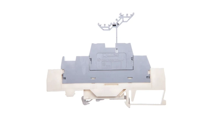 Złączka trzypiętrowa ekranowana / L / L 2,5mm2 biała / szara / szara 280-548 /40szt./