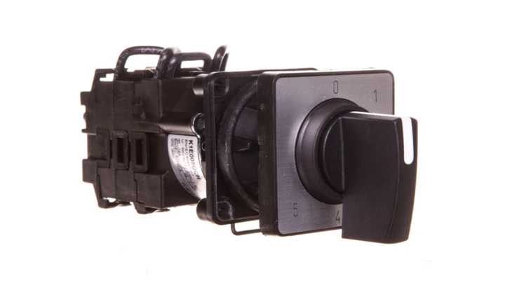 Przełącznik krzywkowy krokowy - 1-bieg. - 45 - 12 A - dla Ø 22 mm K1E005QCH