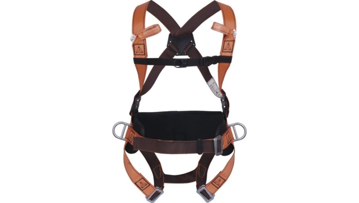 Szelki z pasem 4 punkty zaczepowe 2 klamry regulacyjne boczne XL/XXL HAR14XX