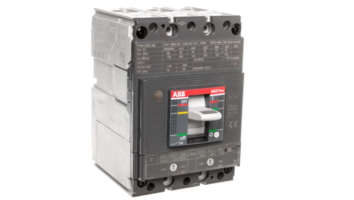 Wyłącznik mocy 3P 160A 50kA XT2S 160 z wyzwalaczem TMA 160-1600 3p F F 1SDA067560R1