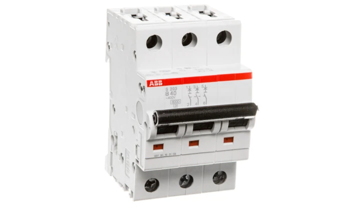 Wyłącznik nadprądowy 3P B 40A 6kA AC S203-B40 2CDS253001R0405