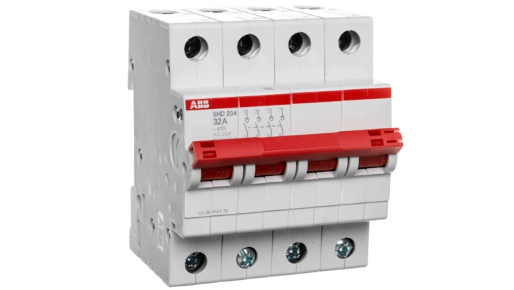 Rozłącznik modułowy 32A 4P SHD204/32 2CDD274111R0032