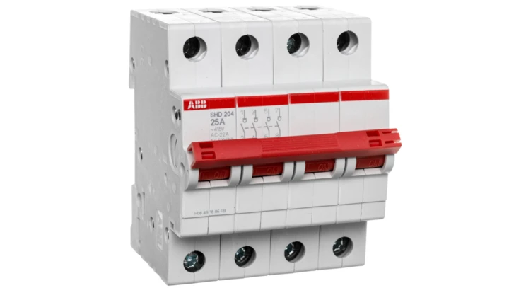 Rozłącznik modułowy 25A 4P SHD204/25 2CDD274111R0025