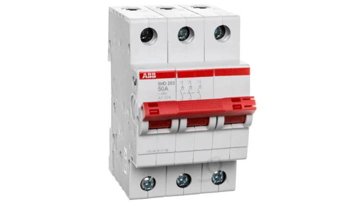 Rozłącznik modułowy 50A 3P SHD203/50 2CDD273111R0050