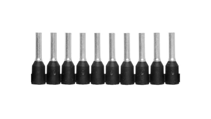Tulejka kablowa izolacyjna 1,5mm2AI 1,5-8 BK-S tulejki o długości 8mm, kolor czarny 1212524 /1000szt./