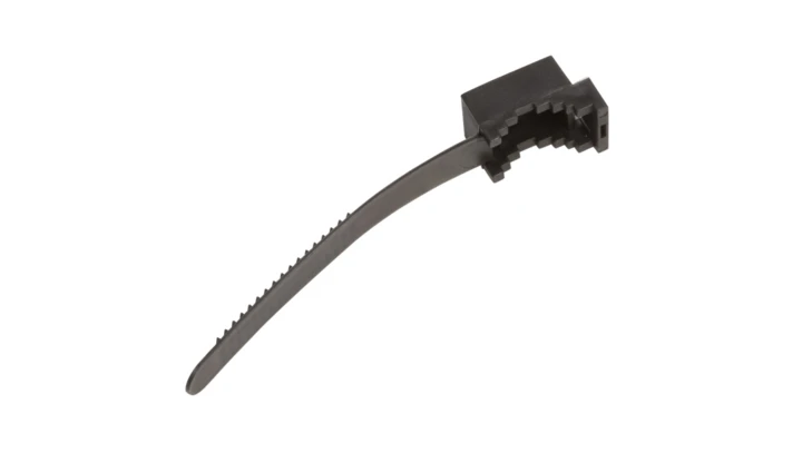 Uchwyt paskowy 12mm 80mm czarny UV UP-30 12.12 /100szt./