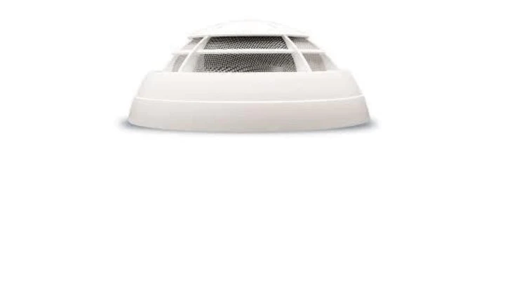 Autonomiczna optyczna czujka dymu 12V do systemów alarmowych ADR-20R biała