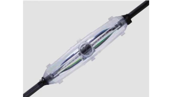 Mufa żywiczna przelotowa z żywicą EG i złączkami śrubowymi, M11 EG/V, 131863