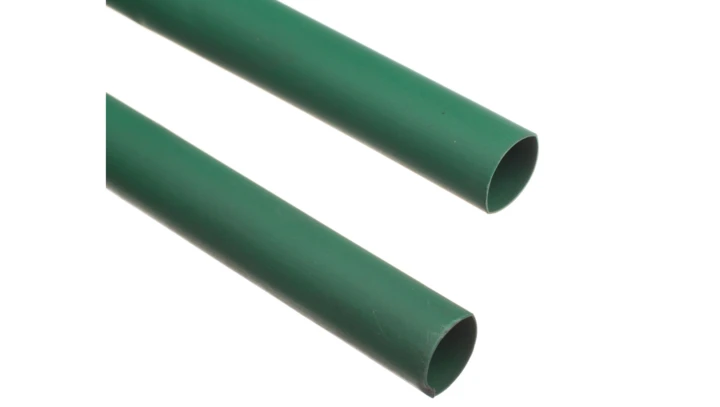 Rura termokurczliwa cienkościenna, odcinki 1m, CR 6,4/3,2 zielona, 427547 /50szt./