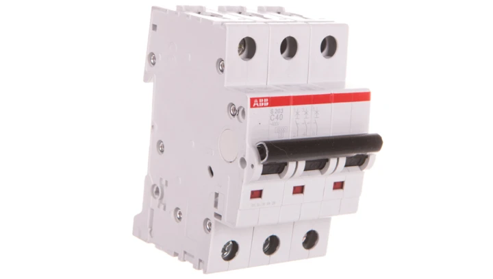 Wyłącznik nadprądowy 3P C 40A 6kA AC S203-C40 2CDS253001R0404