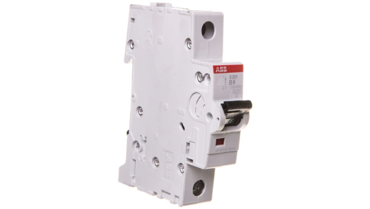 Wyłącznik nadprądowy 1P B 6A 6kA AC S201-B6 2CDS251001R0065