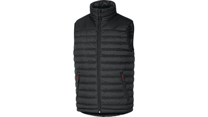 Kamizelka puchowa z poliamidu Ripstop powlekanego Pu kolor czarny rozmiar 3XL GDOONNR3X