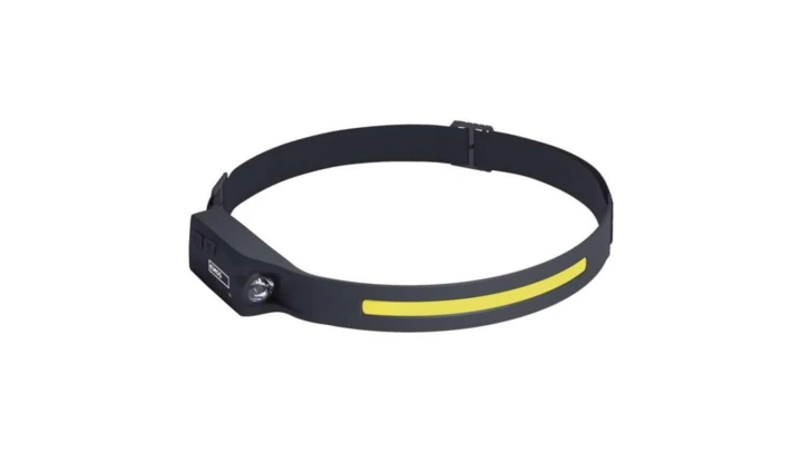 Latarka czołowa LED COB, 380 lm Li-Pol 1200mAh ładowalna EMOS P3541