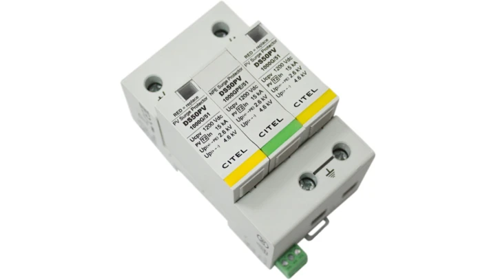 Ogranicznik przepięć fotowoltaicznych PV 1000V DC typ C T2 CITEL DS50PVS-1000G/51