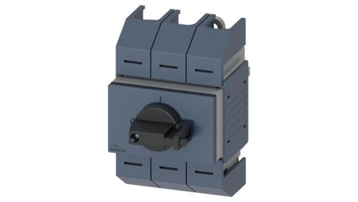 Rozłącznik izolacyjny 3P wlk02 100A napęd bezpośredni szary montaż centralny od frontu przyłącza ramowe 3KD0532-2LG20-3