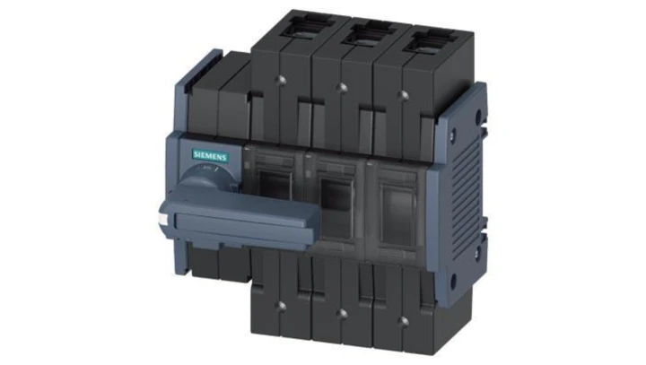 Rozłącznik izolacyjny 3P wlk2 160A napęd obrotowy bezpośredni szary montaż od frontu z lewej przyłącza ramowe 3KD3432-2NE10-0