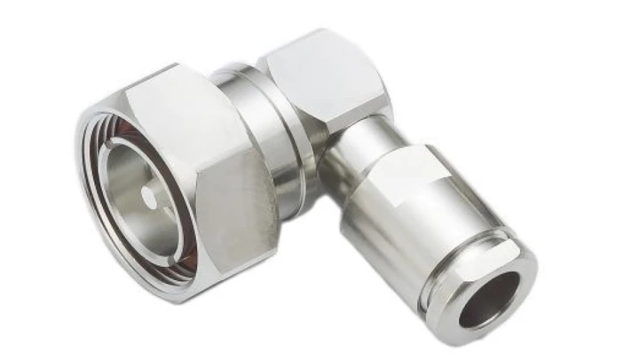 Złącze koncentryczne Montaż na kablu Męski 50 typ złącza Złącze 7/16 7.5GHz Lutowane