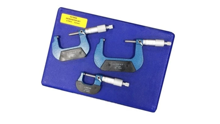 Mikrometr, typ: Zewnętrzny, zakres: 0 mm →75 mm, Obie opcje