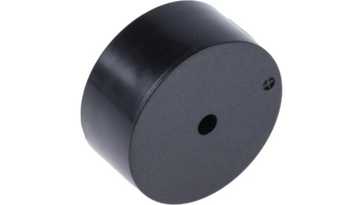 Brzęczyk piezoelektryczny średnica 31.25mm, sygnał ciągły 100dB RS PRO /50szt./