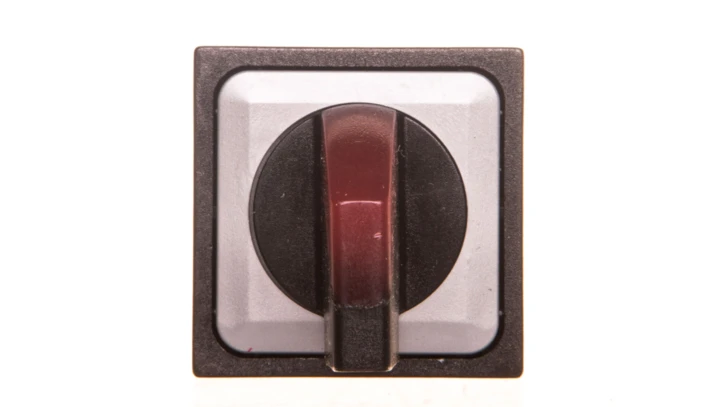 Napęd przełącznika 2 położeniowy czarny z podświetleniem bez samopowrotu Q25LWK1R-RT 040660