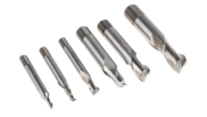 Frez do rowków na wpusty, typ: Śrubowy, HSS, l. żłobków: 2,