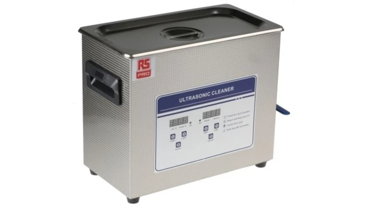 Oczyszczacz ultradźwiękowy 6.5L Zasilanie sieciowe moc ultradzwięków 180W 100 → 120 V ac, 200 → 240 V ac