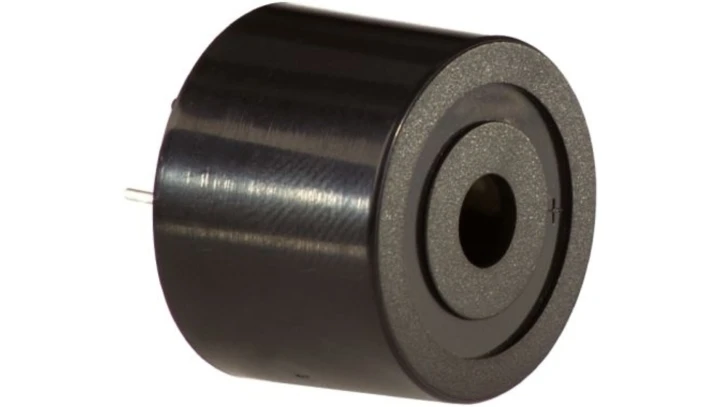 Brzęczyk piezoelektryczny średnica 23.8mm, sygnał ciągły 85dB RS PRO /50szt./