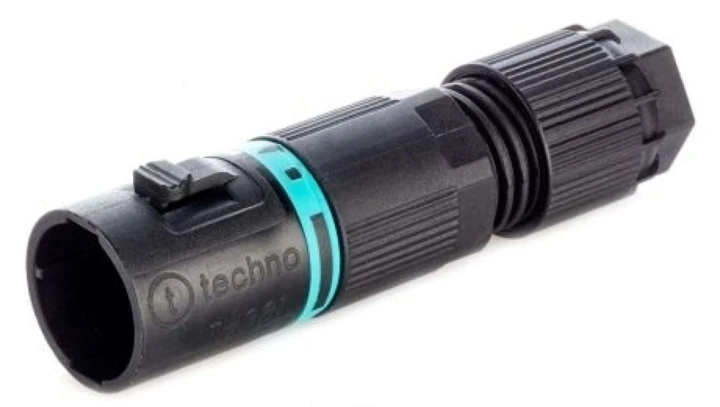 Złączka oświetleniowa RS PRO 2 Męski Wtyk trójnik Wtyczka