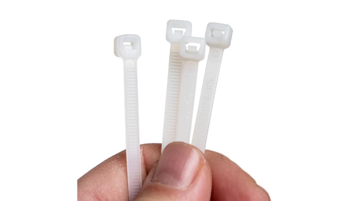 Opaska kablowa biała OPK_9,0-550-N/25 /25szt./