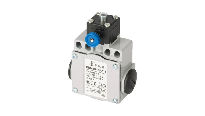 Wyłącznik krańcowy 1R 1Z migowy popychacz stalowy z resetem PDM1R11PZ11 A37-5R10