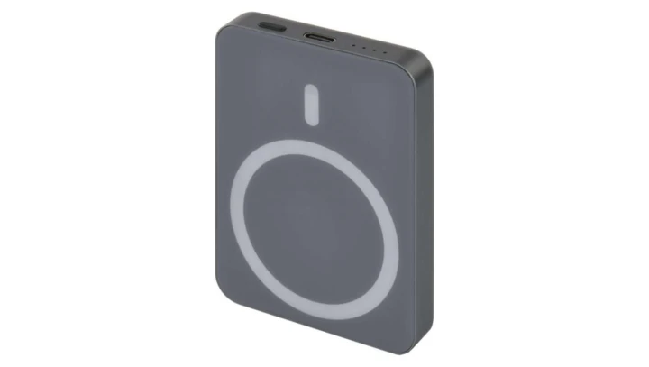 Powerbank EMOS WI 522, 5 000 mAh, 20 W+Wireless, szary B0555GY