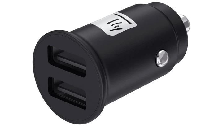 Ładowarka samochodowa 2x USB-A 24W/4.8A 5V