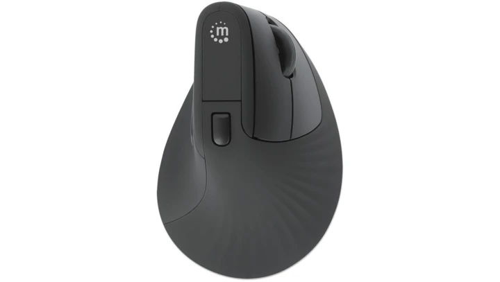 Myszka bezprzewodowa 2.4GHz RF USB pionowa 1600dpi optyczna