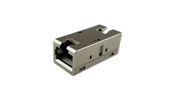 Adapter łącznik RJ45 Cat6A STP 1:1 F/F