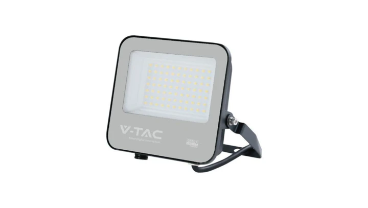 Projektor LED 50W 5740lm 4000K Dioda CREE 115LM/W IP65 Czarny 6 Lat Gwarancji 232166