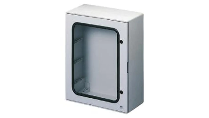 Rozdzielnica Poliestrowa drzwi transparentne IP65 IK10 800x1060x350mm RAL 7035 -25 +60 C GW46207