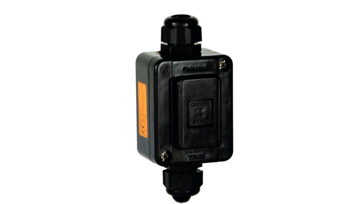 Przycisk w obudowie Ex strefa 2,22, 1NO, natynkowy 10A 50/60Hz IP66 M20 400V, ATEX Ex nR IIC T6 Gc, Ex tc IIIC T70C Dc