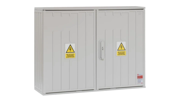 Obudowa termoutwardzalna OPS 53x40 ( kątowniki montażowe stalowe ) GEP-00063